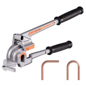   VEVOR csőhajlító, 1/4", 3/8", 1/2" külső átmérőjű, 3 az 1-ben kézi szintű csőhajlító, 180°-os réz-alumínium csőhajlító szerszámok légkondicionáláshoz, hűtőszekrény javításához