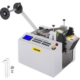   VEVOR YS-100 hőre zsugorodó csővágó, csővágó, PVC csővágó gép, szélesség 100 mm, automatikus kábel-csővágó, PVC csővágó PVC hőre zsugorodó csőhöz